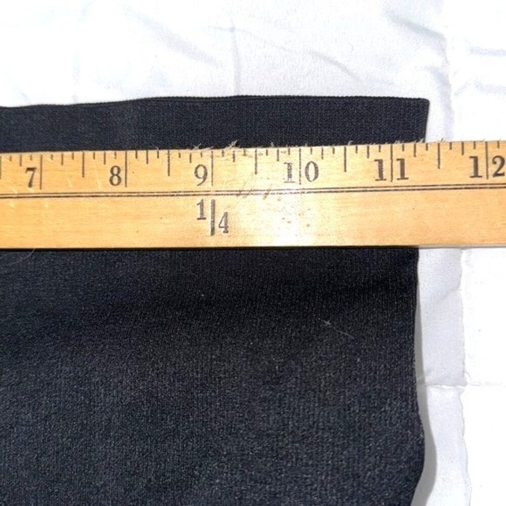Rhonda Shear High-Waist Shaping Leggings 1X Black Nylon/Spandex - Picture 6 of 8